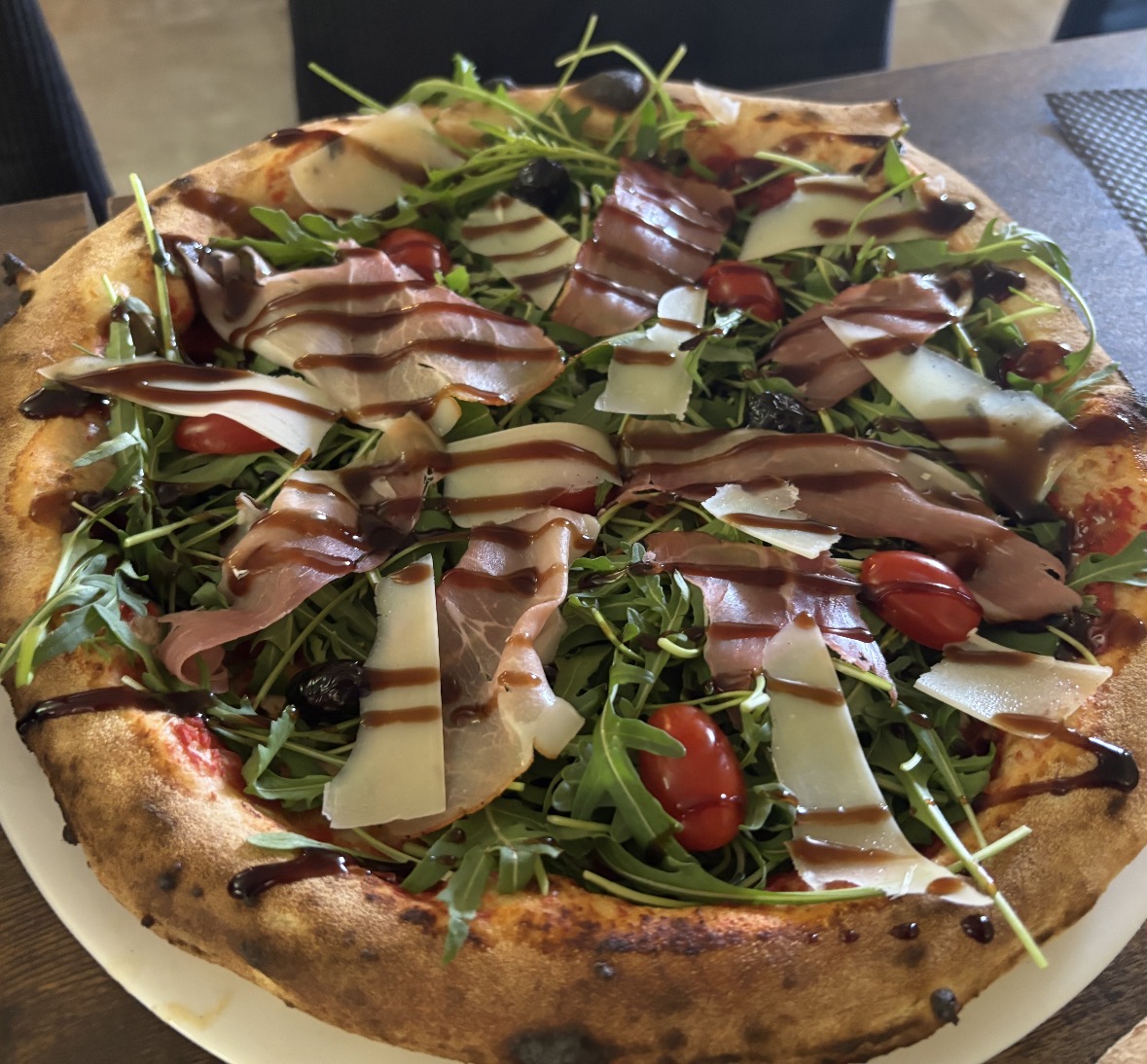 Pizza La Montagnarde artisanale